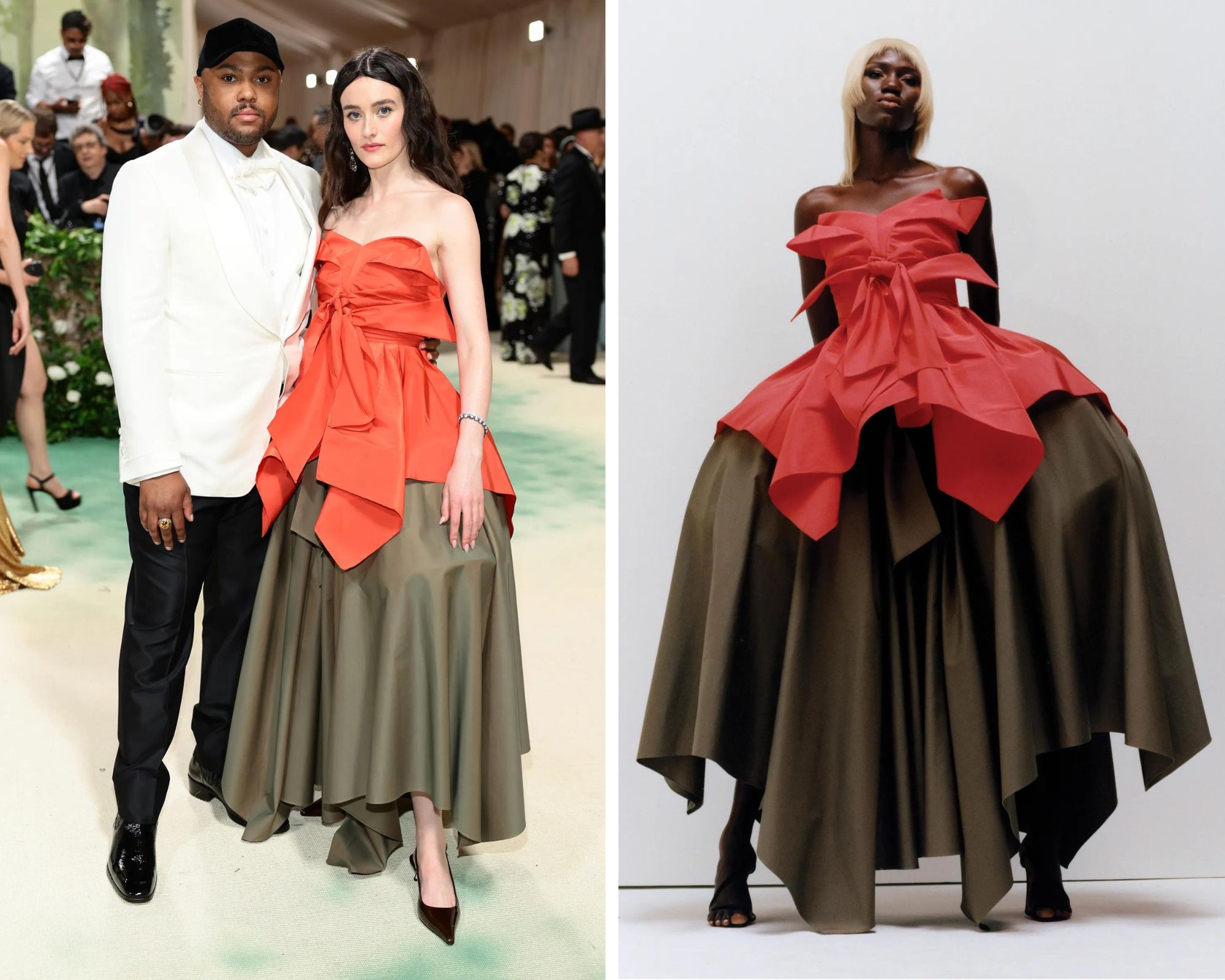 Sarah Pidgeon – Christopher John Rogers pre-fall 2024