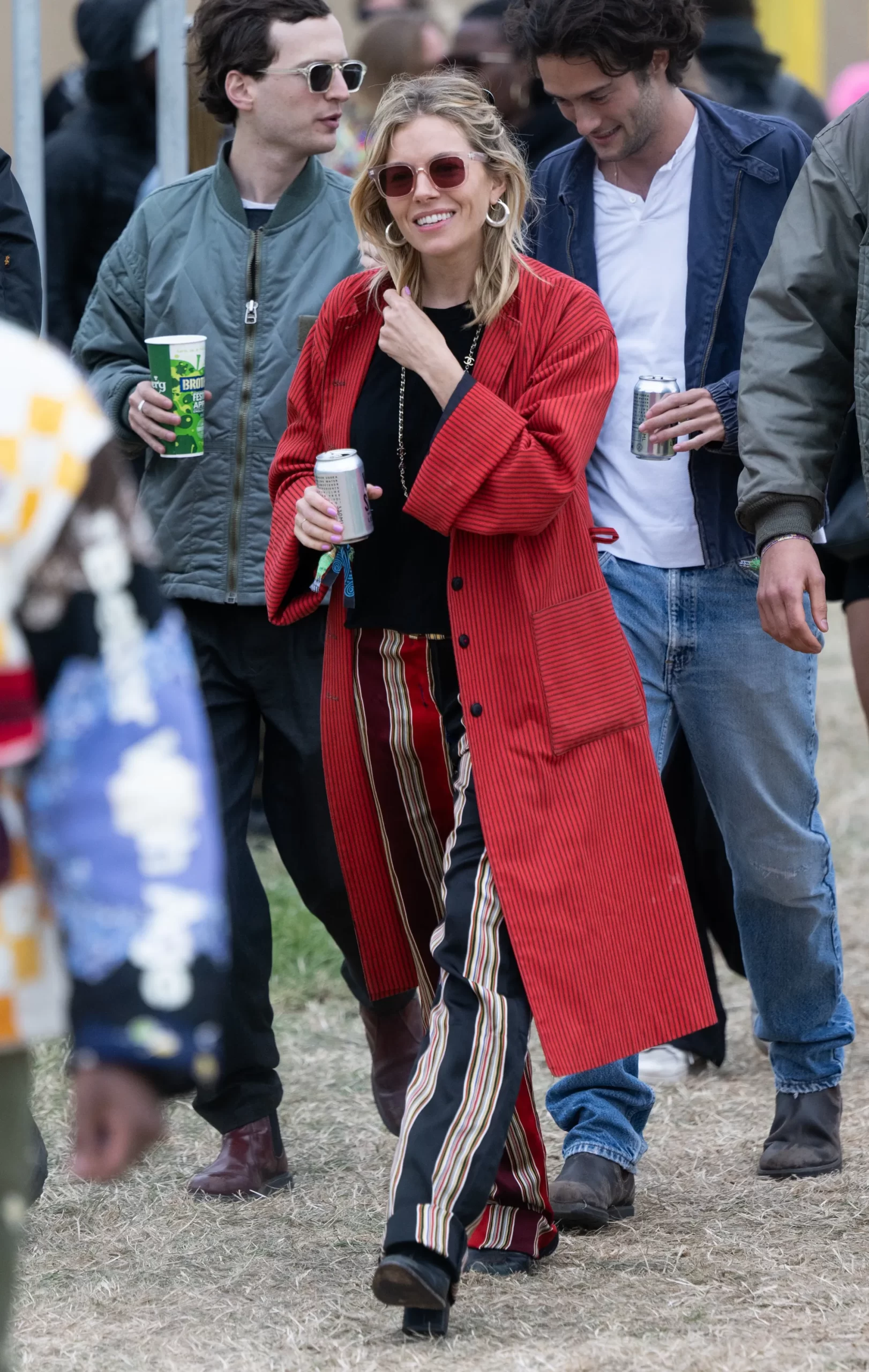 Een van de beste festivallooks van Sienna Miller