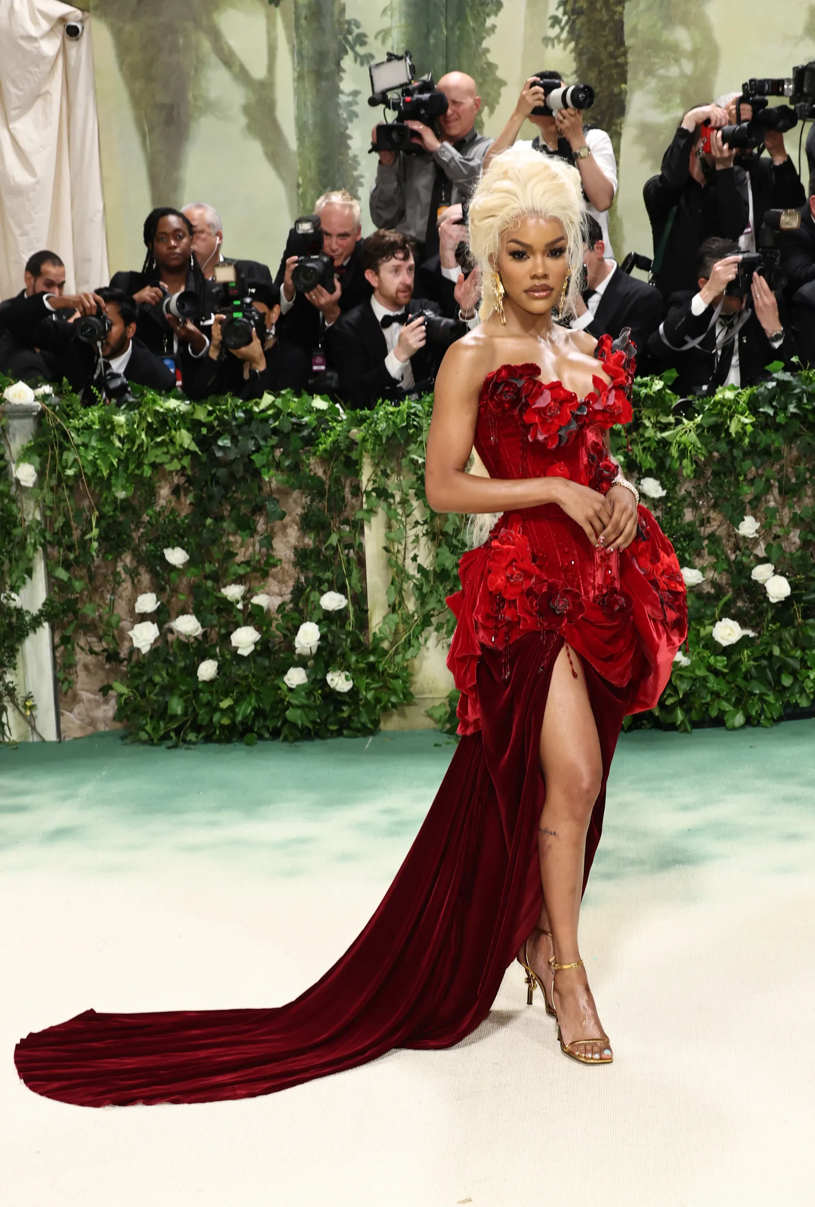 Teyana Taylor op het Met Gala 2024