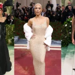 Vintage jurken op de rode loper van het Met Gala