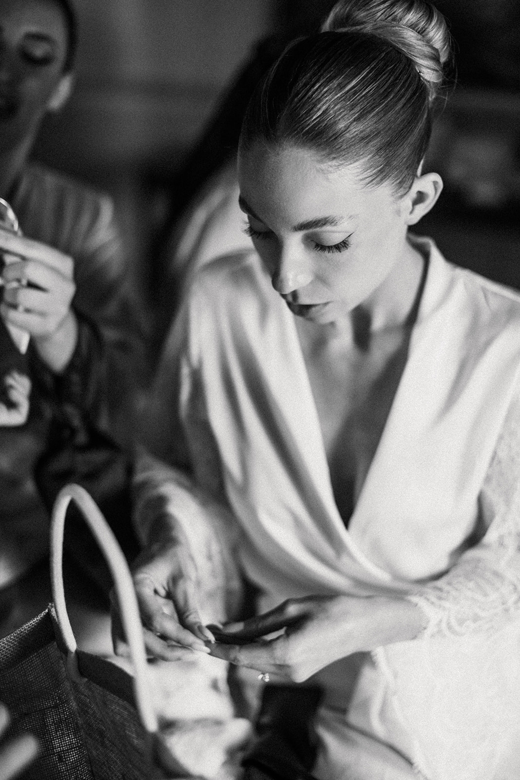 Laura Benschop op de dag van haar bruiloft