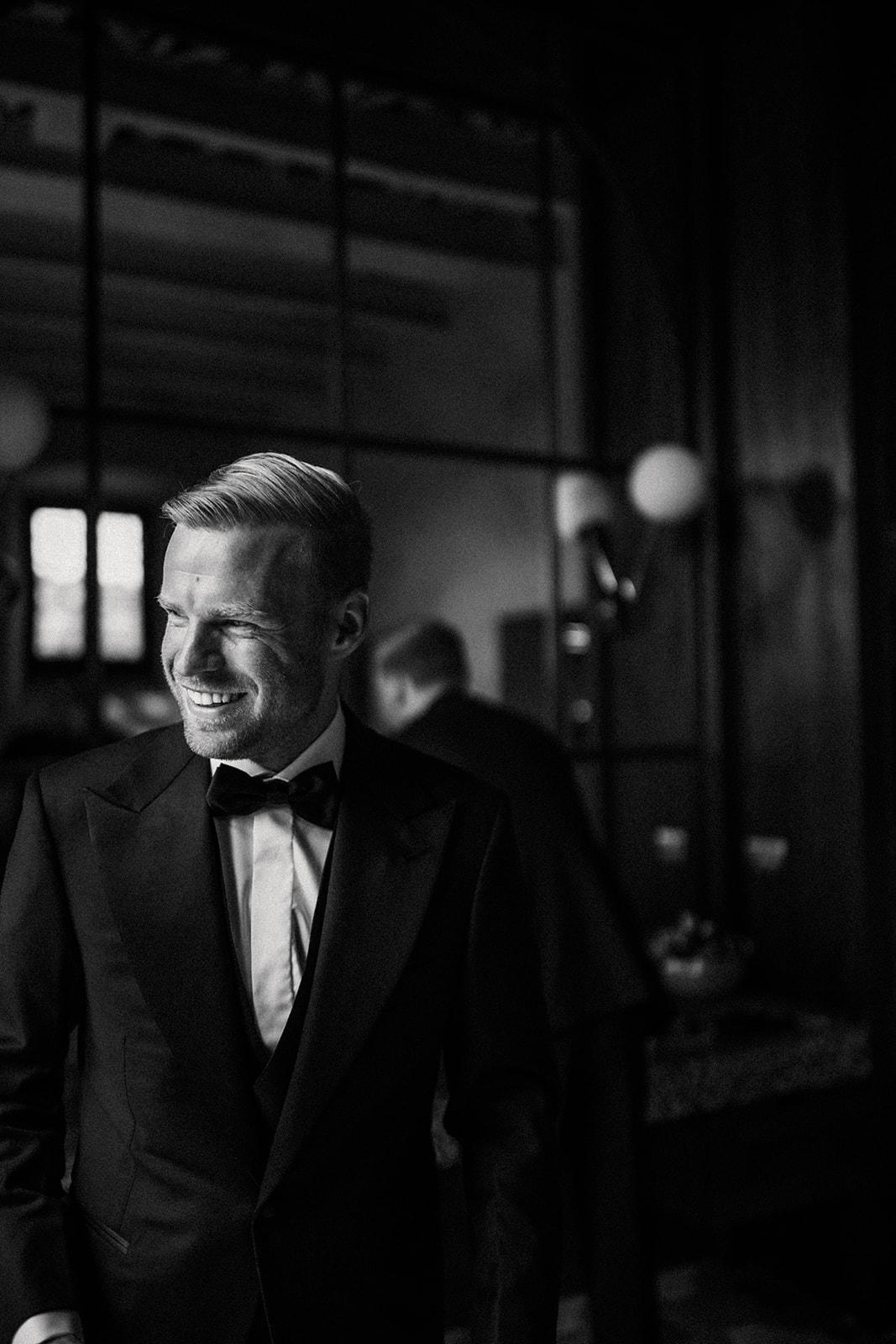 Davy Klaassen op de dag van zijn bruiloft