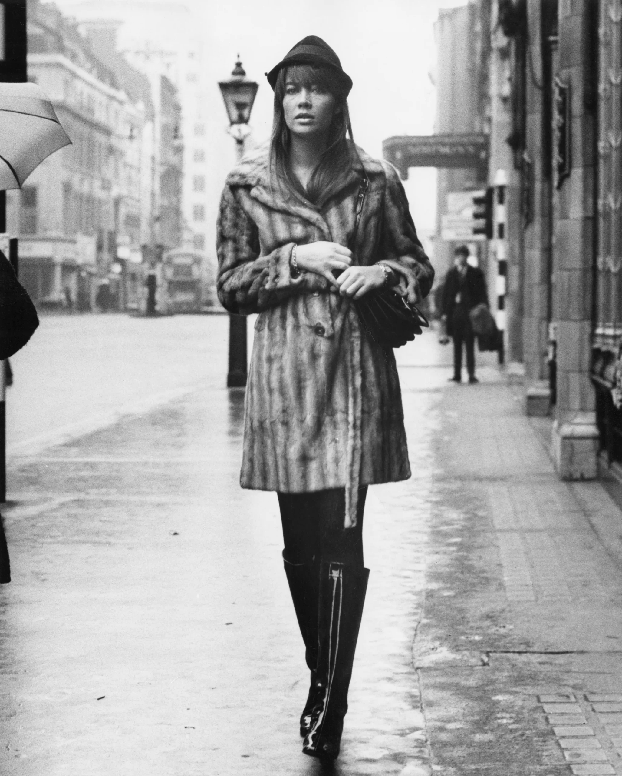 Françoise Hardy in Londen, 1966