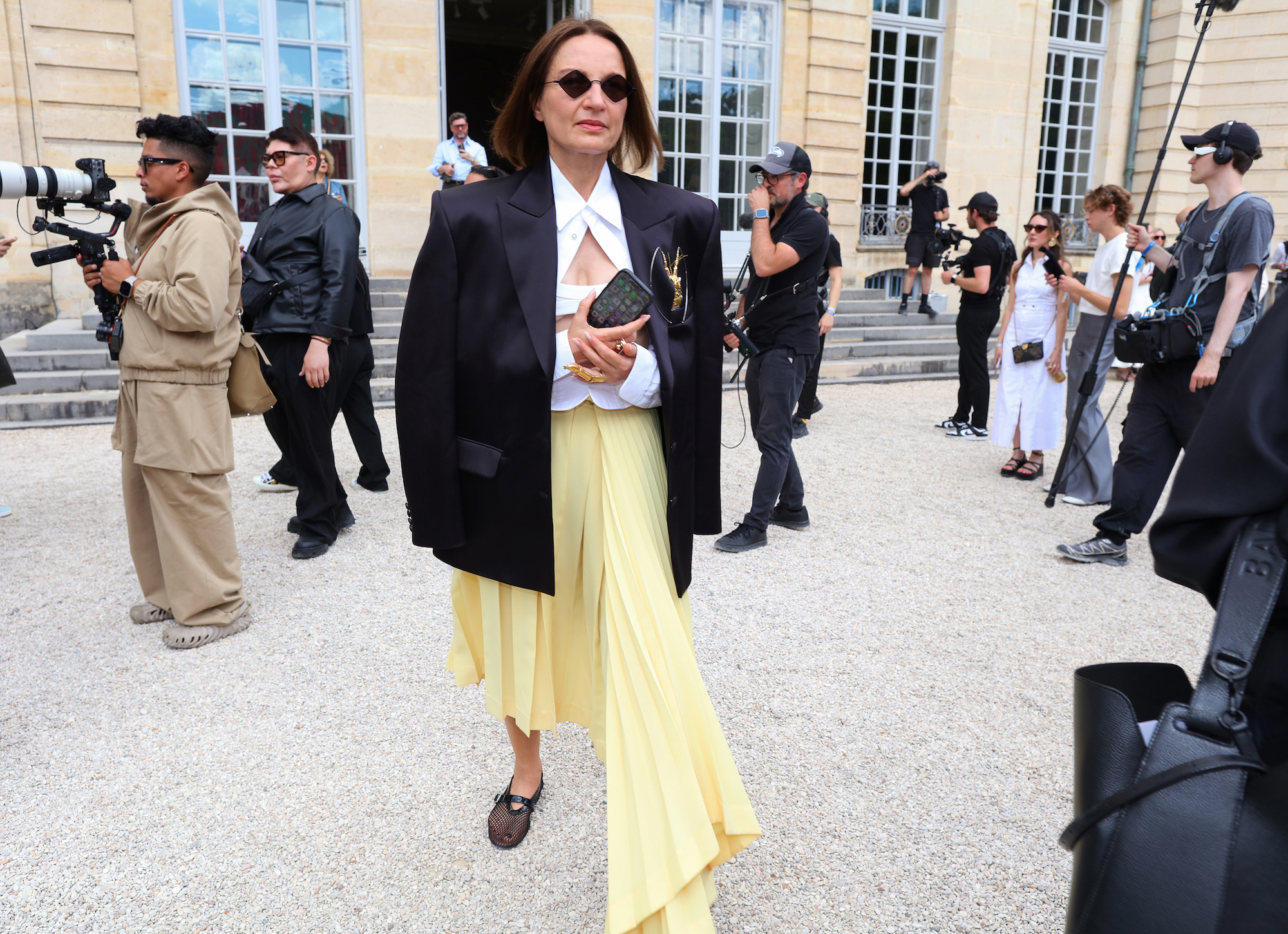 Streetstyle tijdens Couture Fashion Week herfst/winter 2024