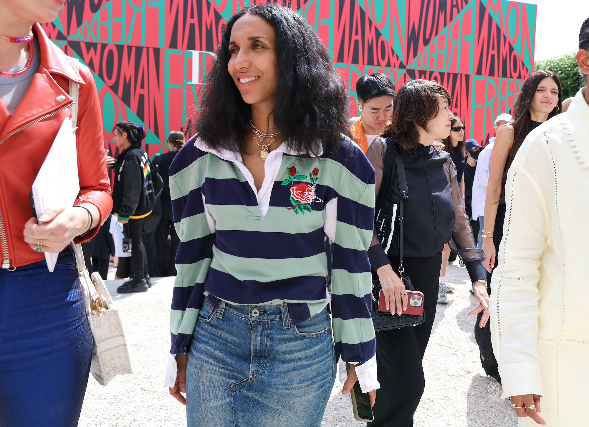 Streetstyle tijdens Couture Fashion Week herfst/winter 2024