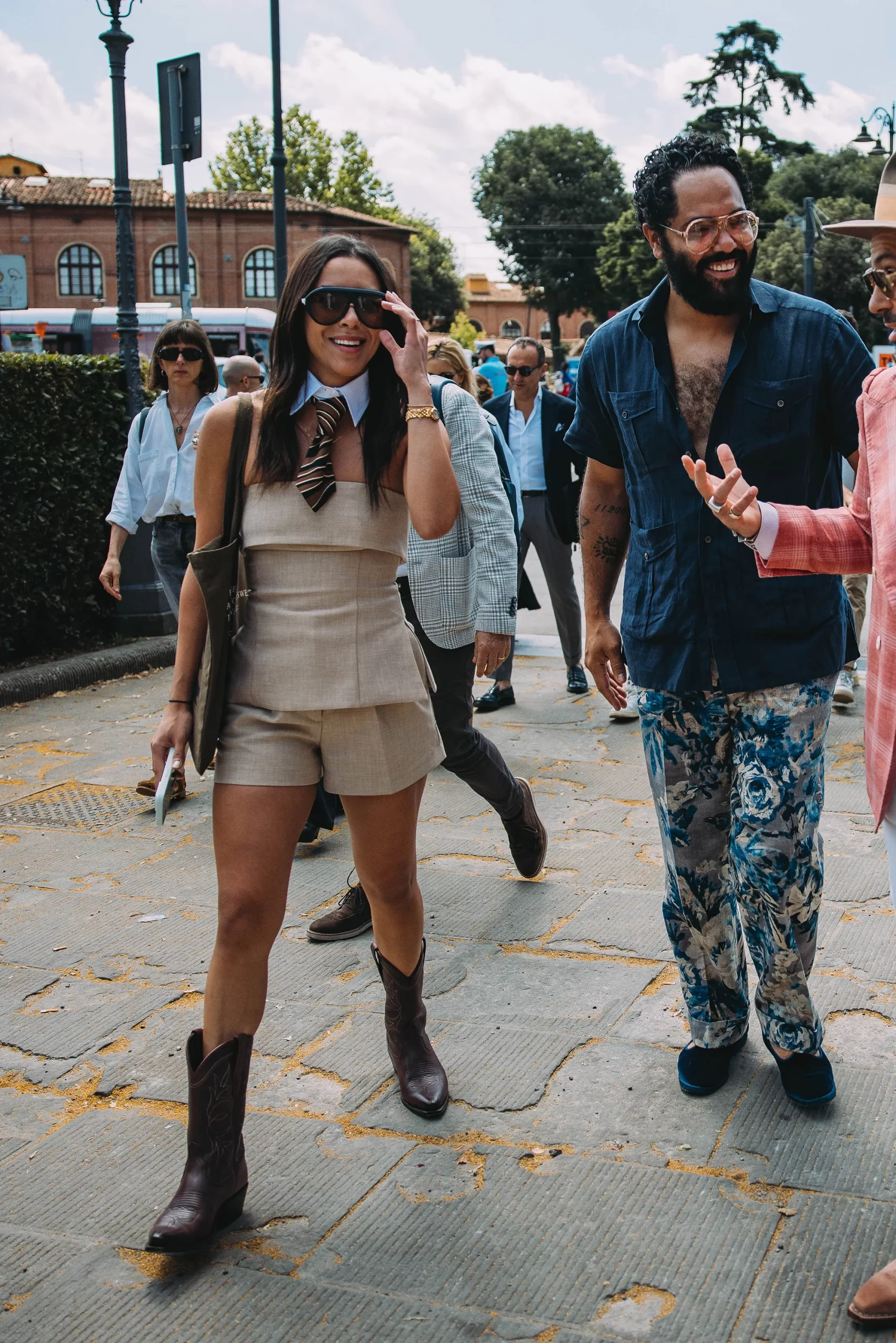 De beste streetstyle tijdens Pitti Uomo lente/zomer 2025