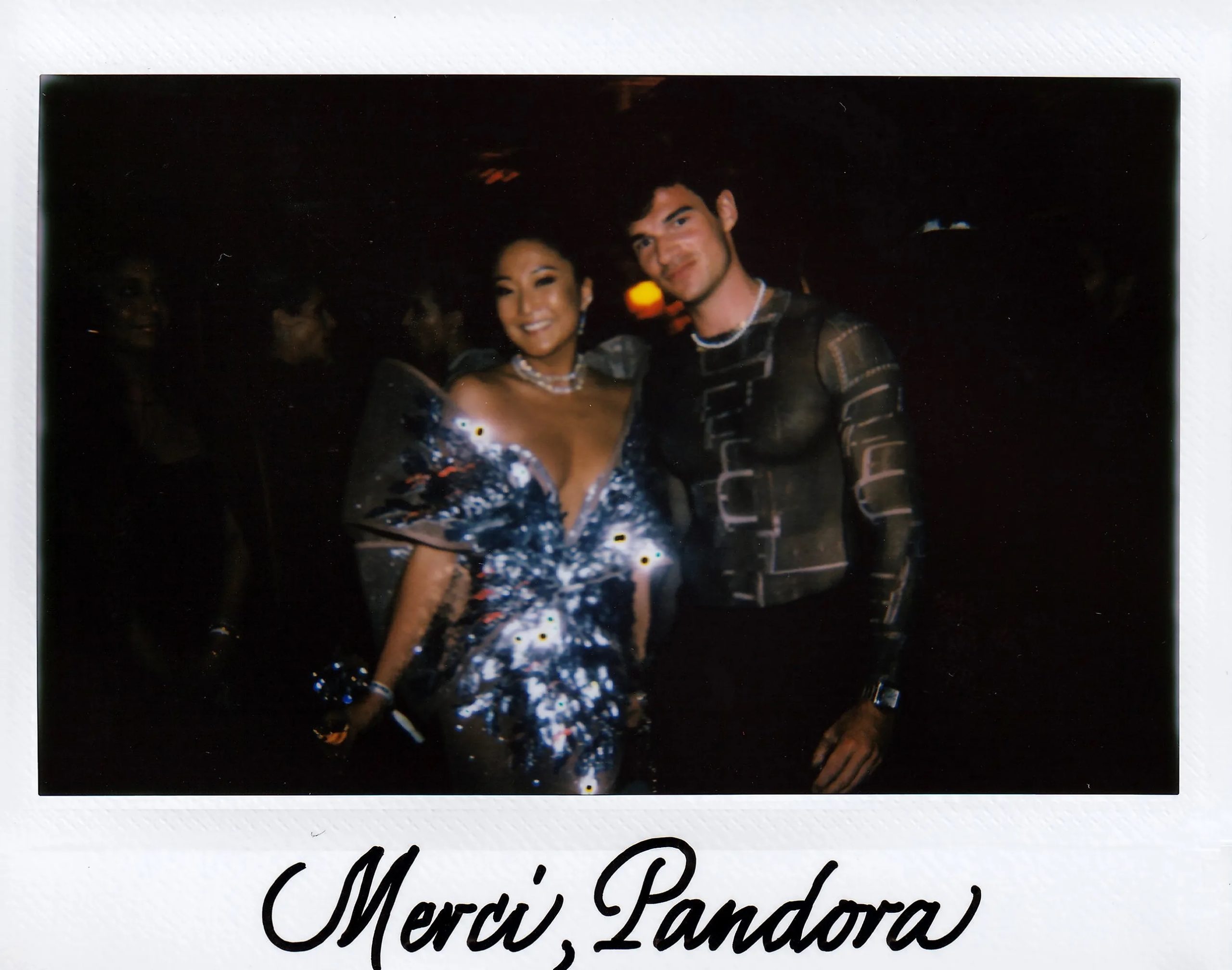 Ashley Park, Paul Forman bij de afterparty van Vogue World: Paris