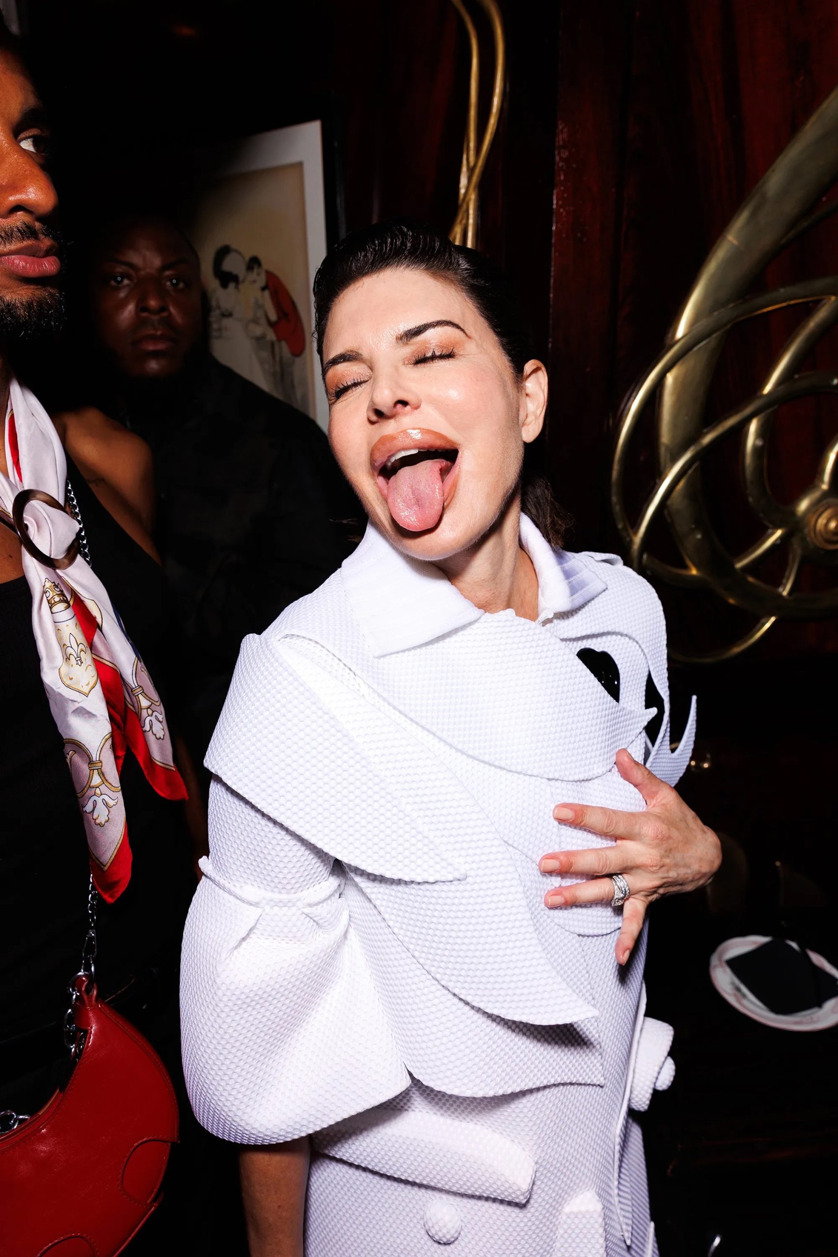 Lisa Rinna bij de afterparty van Vogue World: Paris