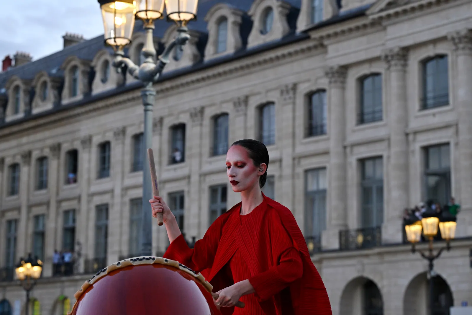 Het jaren tachtig-segment tijdens Vogue World Paris