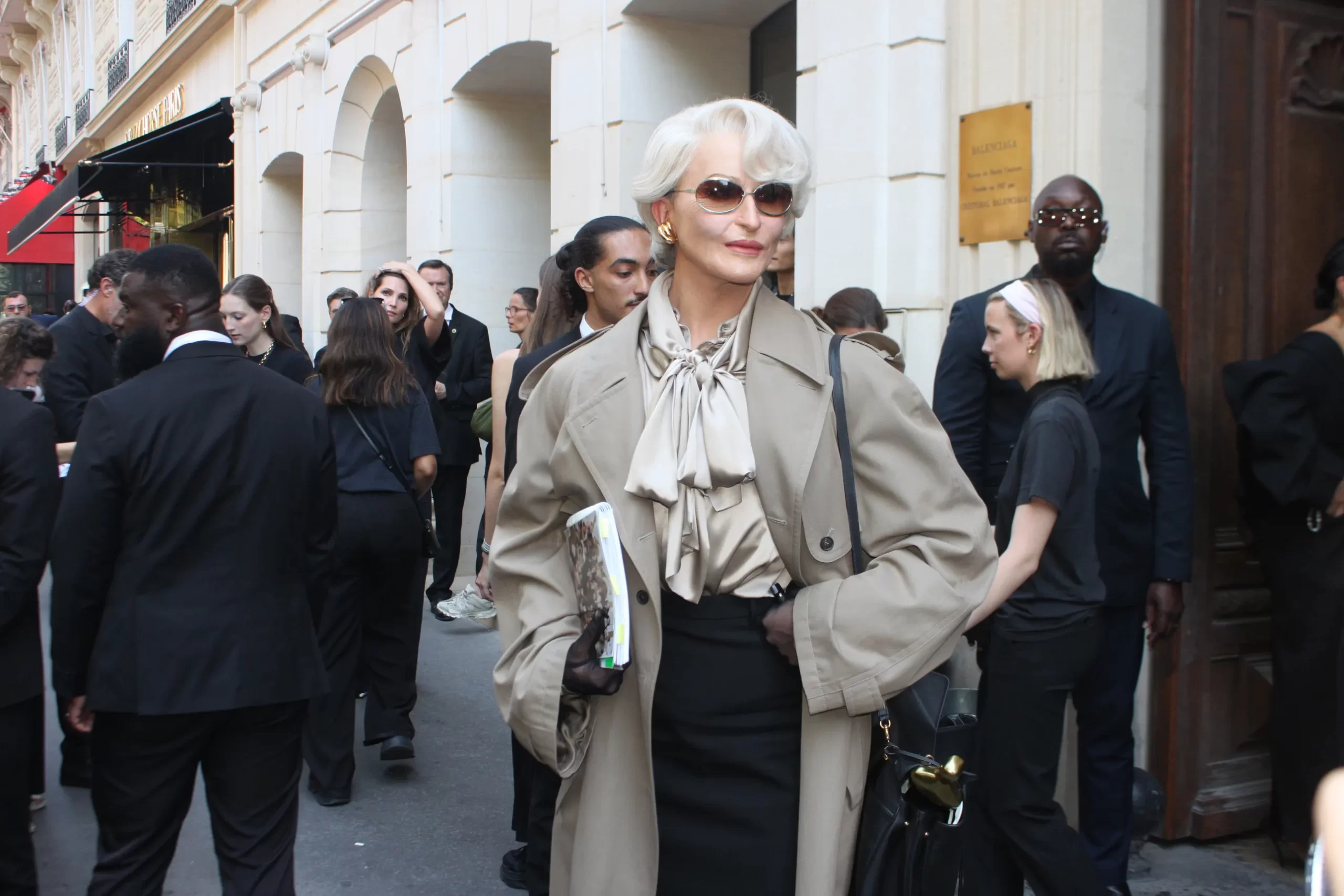 Alexis stone als Miranda Priestly