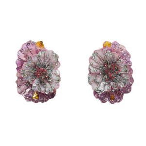 Oorbellen met bloemen van Jennifer Behr