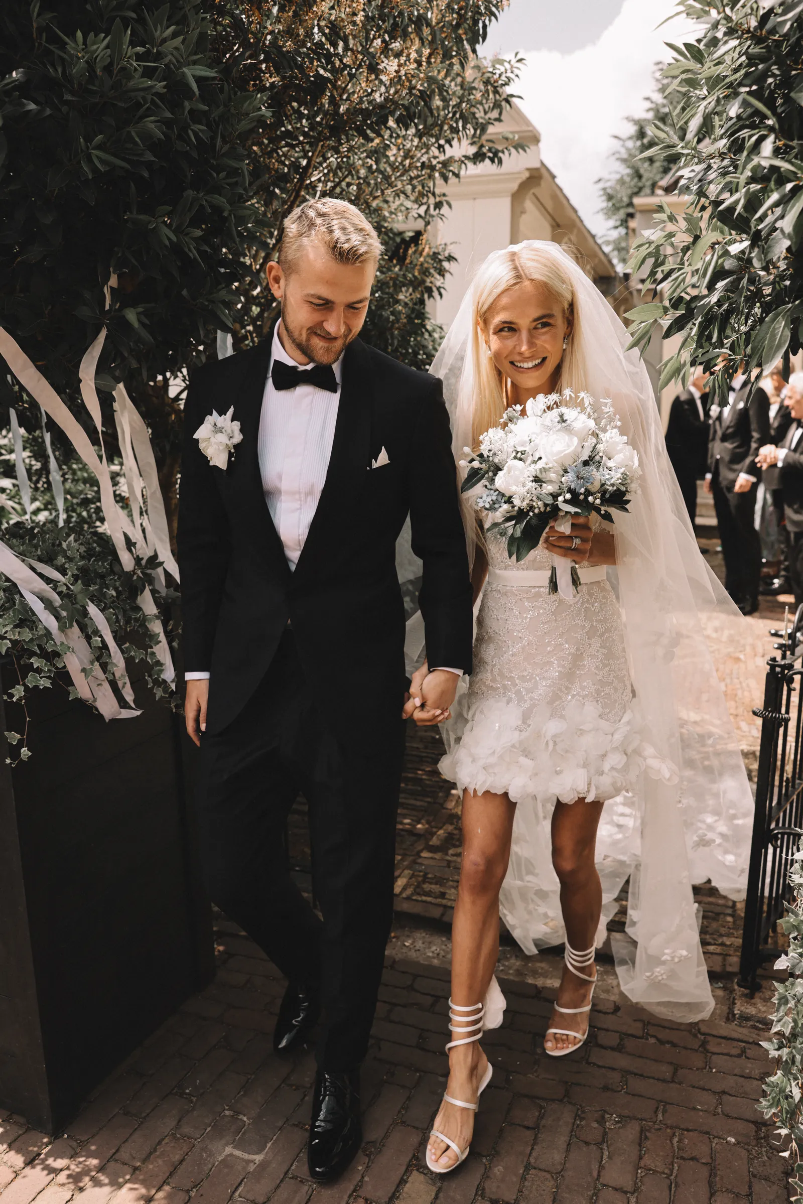 De bruiloft van Annekee Molenaar en Matthijs de Ligt