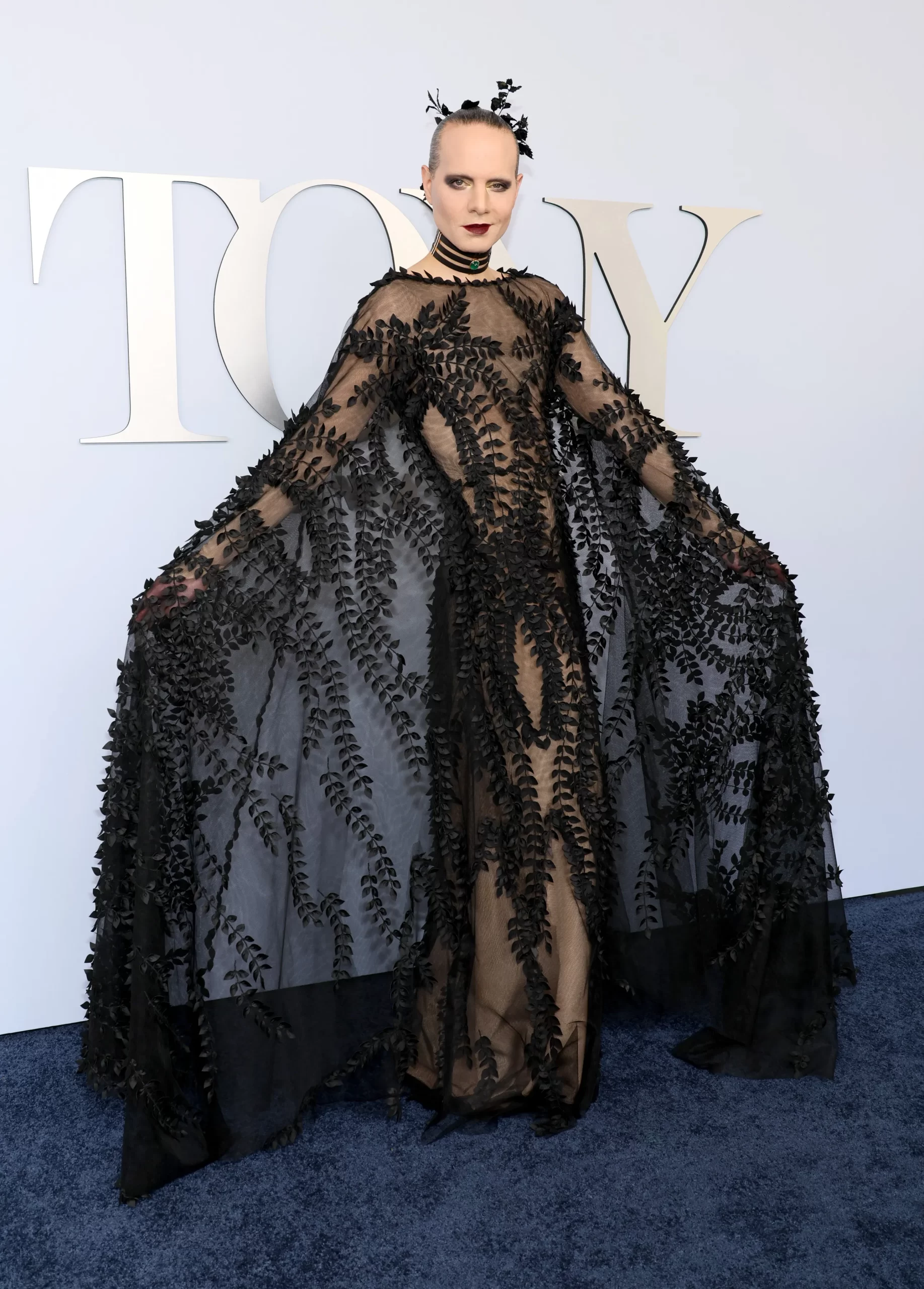 Jordan Roth in Rodarte bij de Tony Awards 2024