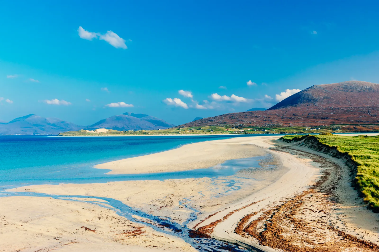 Luskentyre Beach in Schotland is een van de beste stranden van Europa