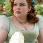 Een van de beautylooks van Penelope Featherington in Bridgerton seizoen 3