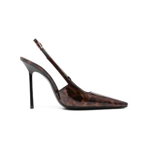 Schoenen met luipaardprint van Saint Laurent