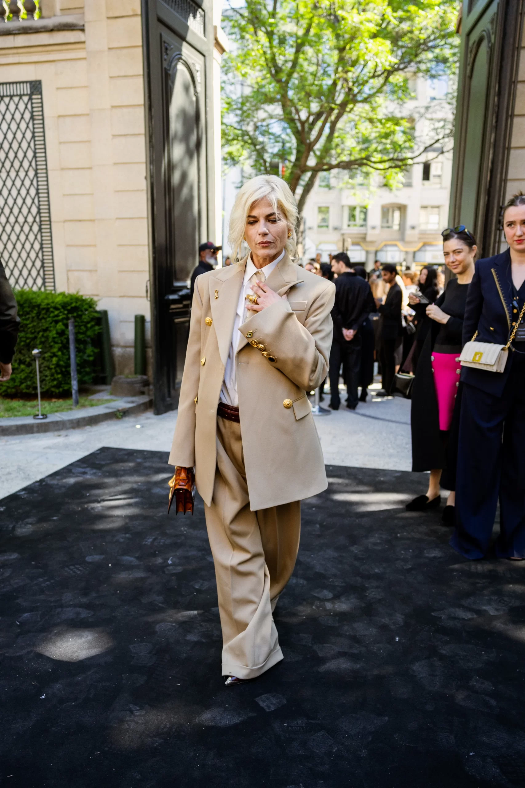 Selma Blair bij Schiaparelli