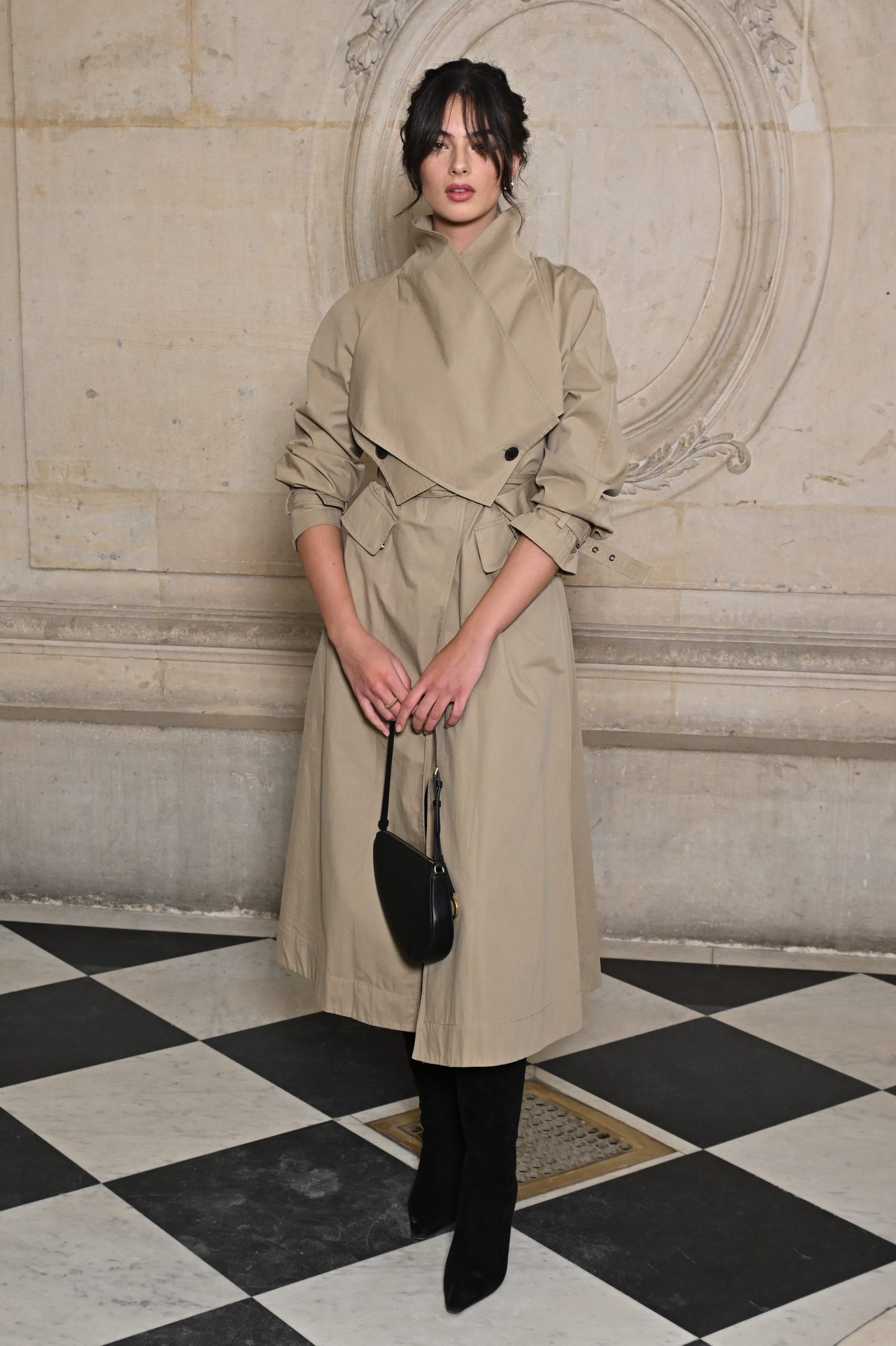 Tijdens de Dior lente/zomer 2024 haute couture-show