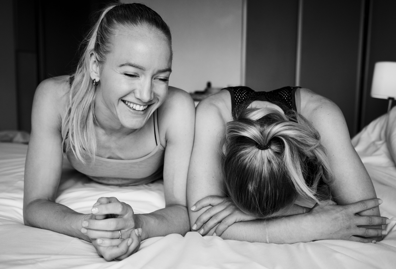 Tweelingzussen Sanne en Lieke Wevers op weg naar de Olympische Spelen