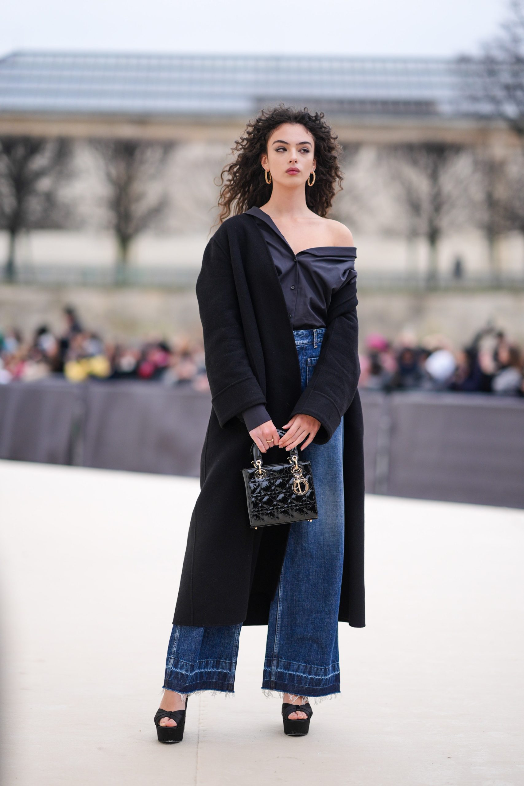 Tijdens de Dior haute couture herfst/winter 2024-show