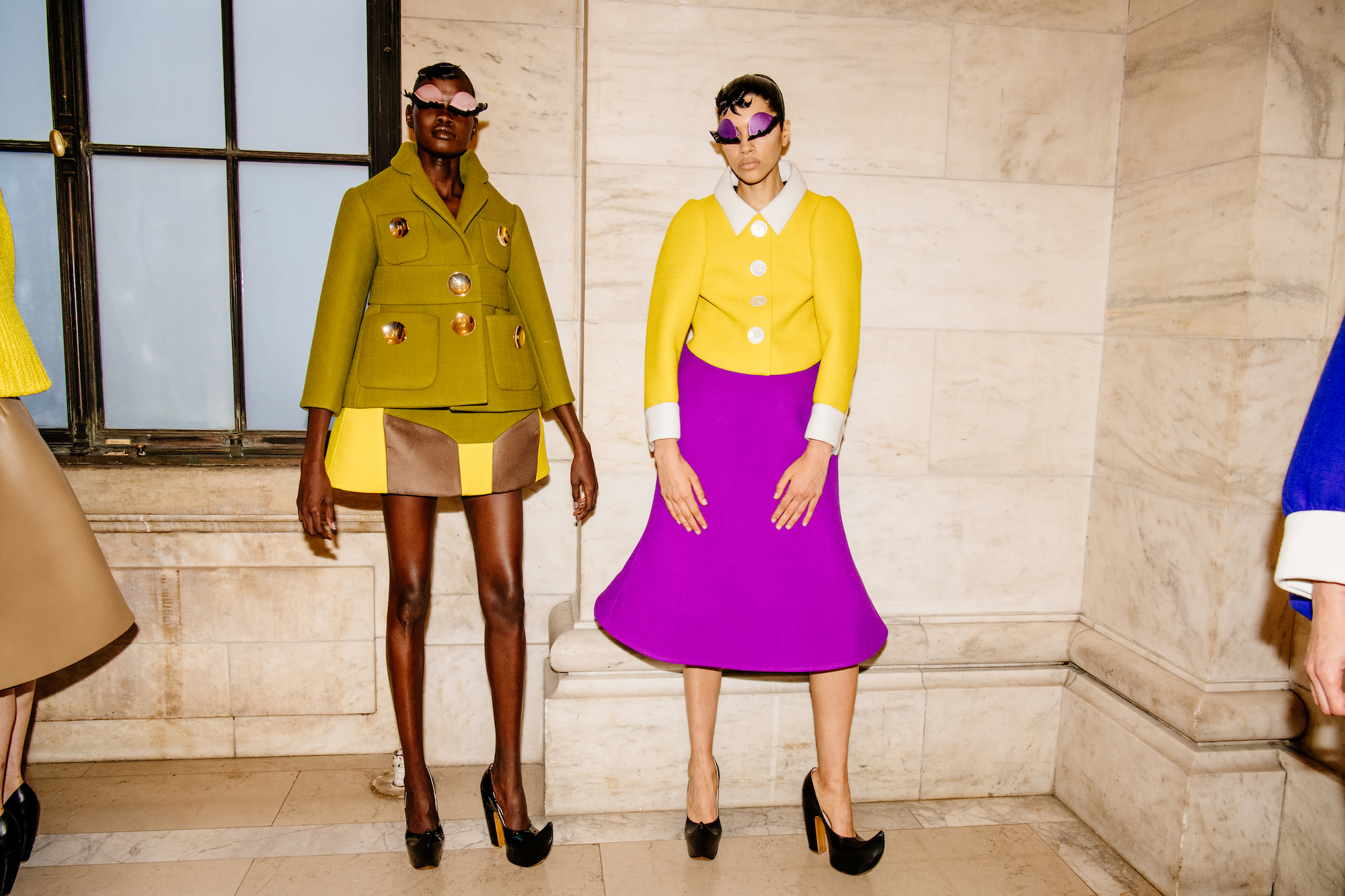 Backstage bij Marc Jacobs herfst/winter 2024