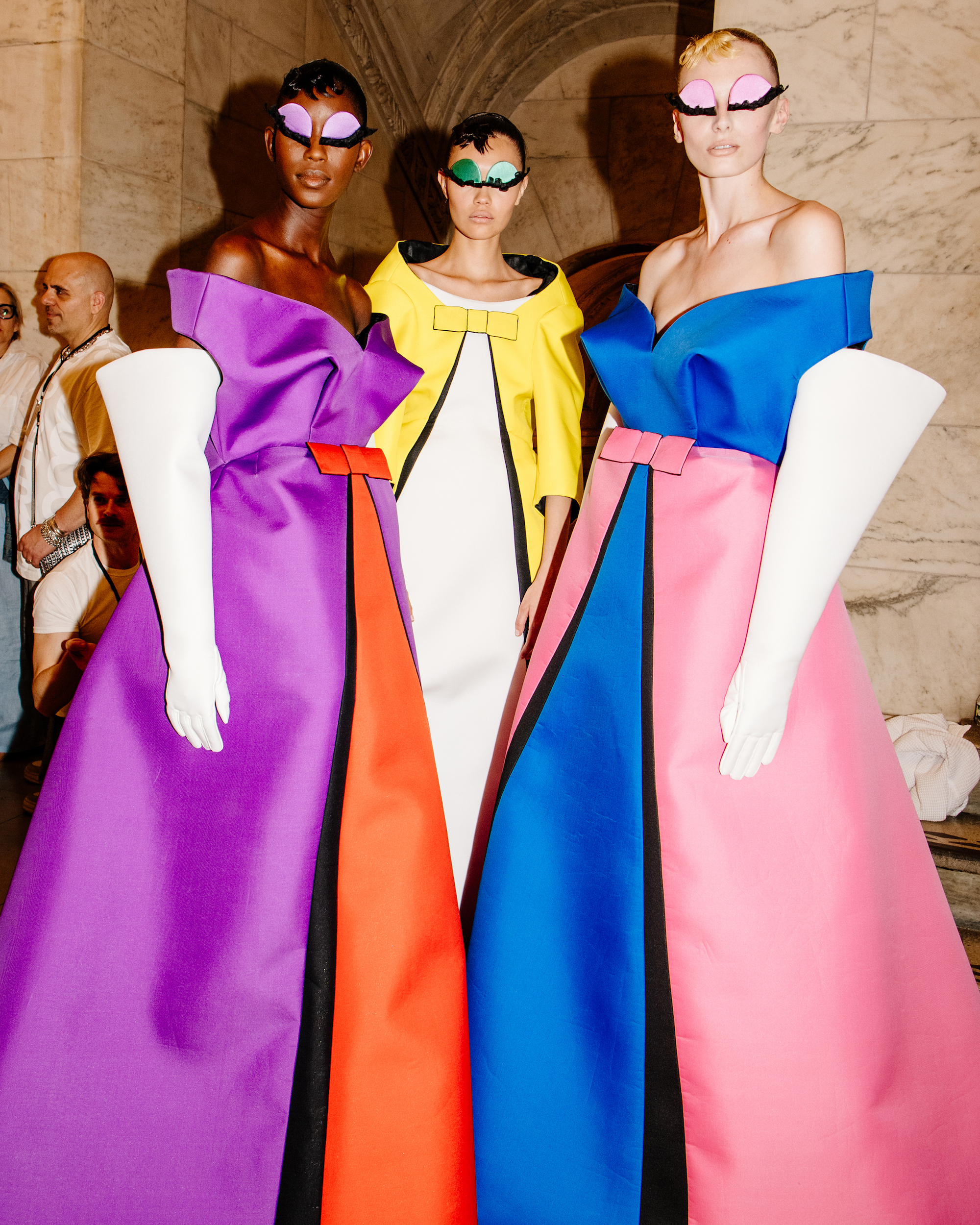 Backstage bij Marc Jacobs herfst/winter 2024