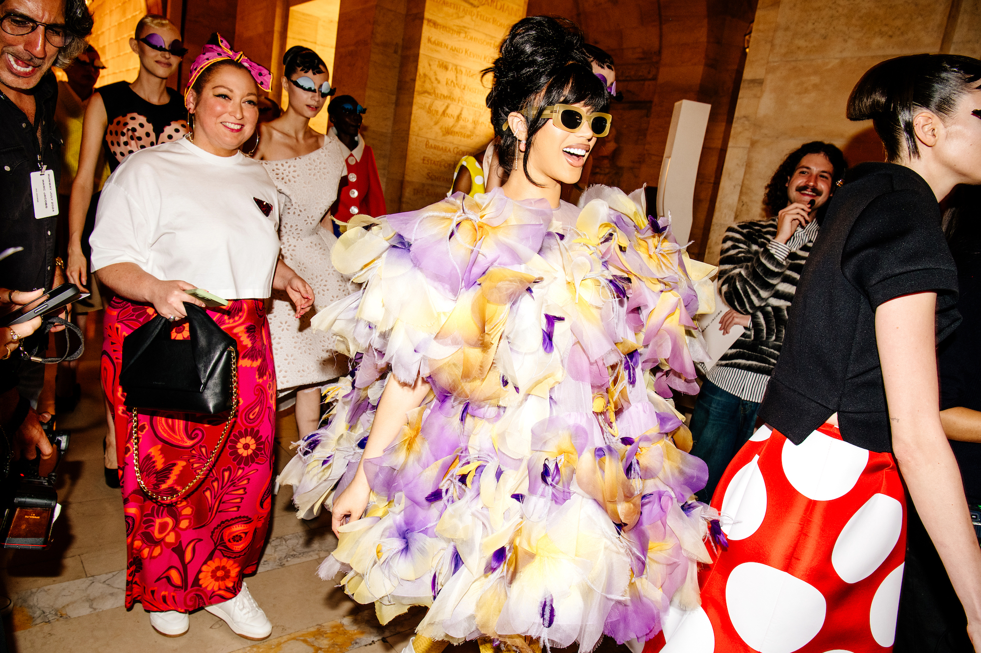 Achter de schermen bij de Marc Jacobs-show in de New York Public Library