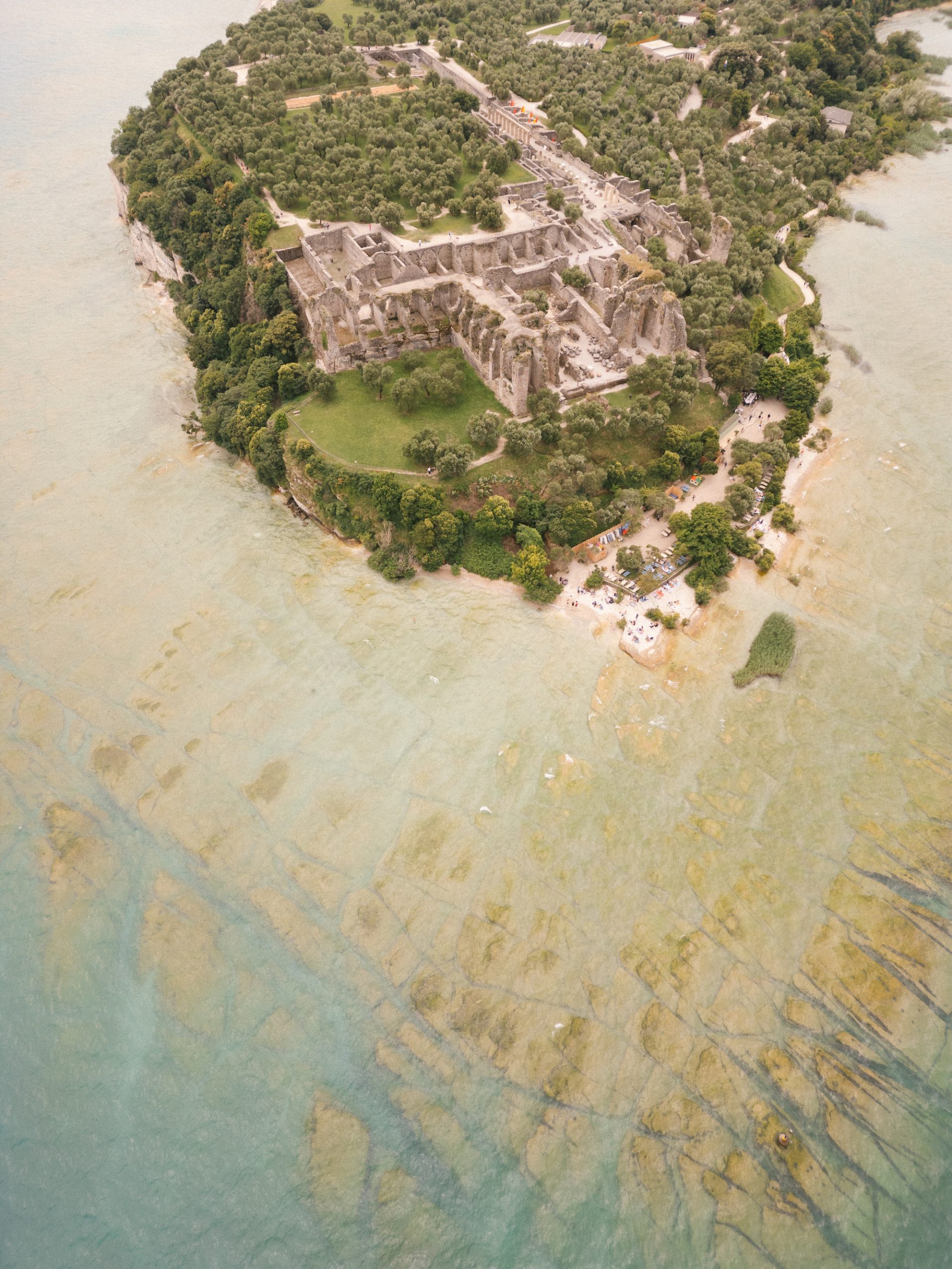 De trouwlocatie aan het Gardameer