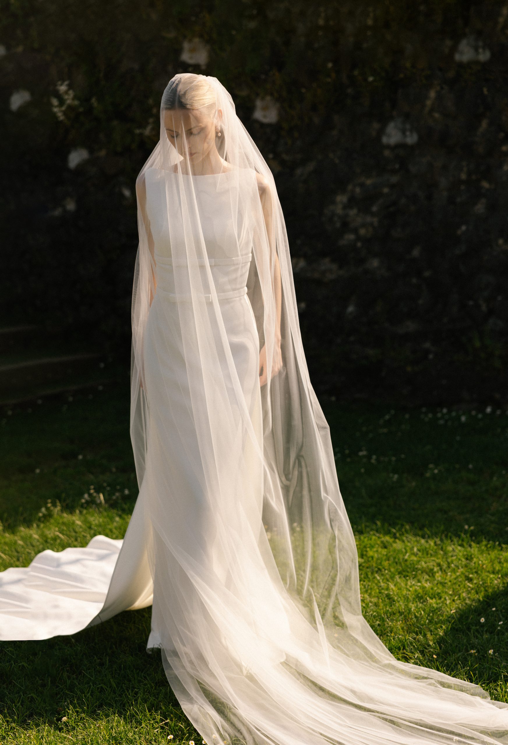 Vera Luijendijk op haar bruiloft