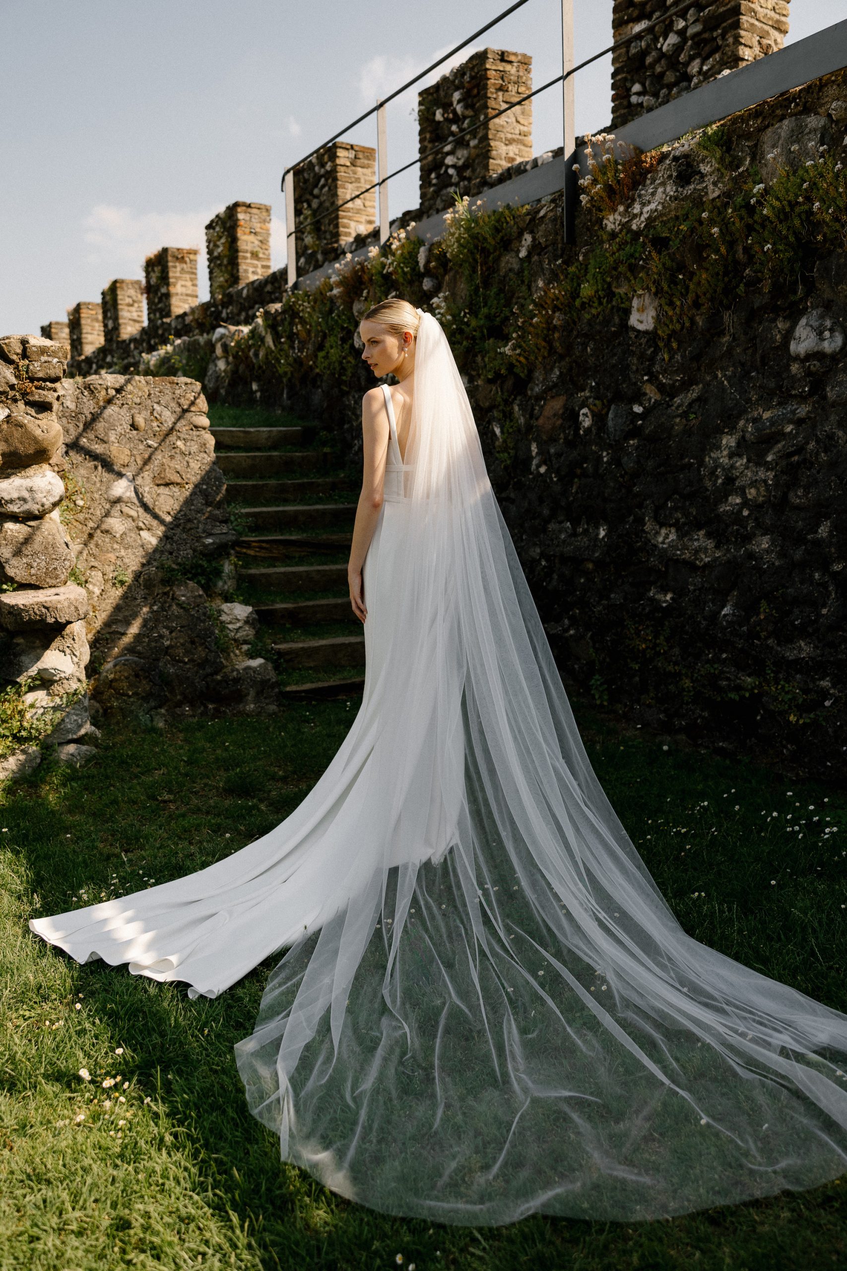 Vera Luijendijk op haar bruiloft