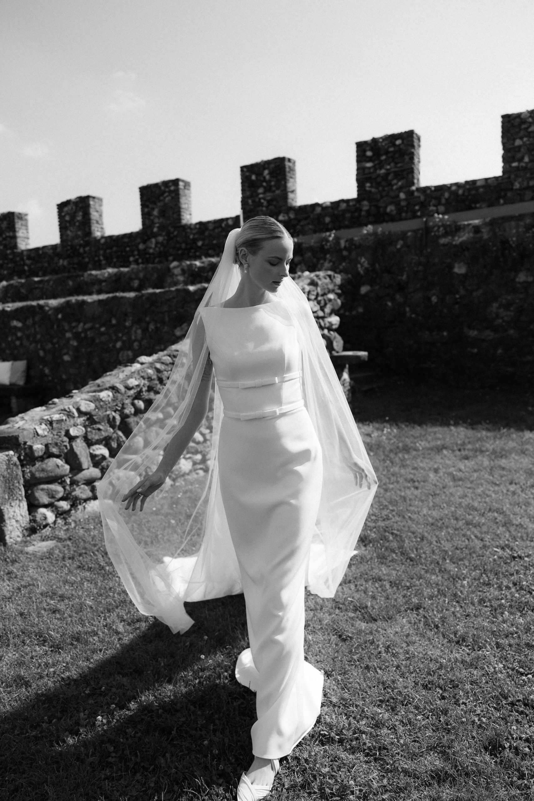 Vera Luijendijk op haar bruiloft