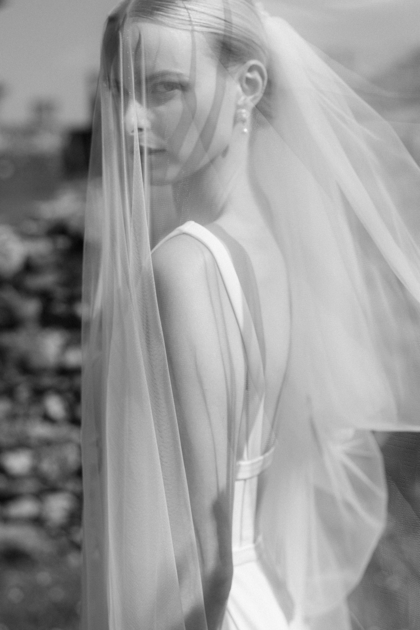 Vera Luijendijk op haar bruiloft