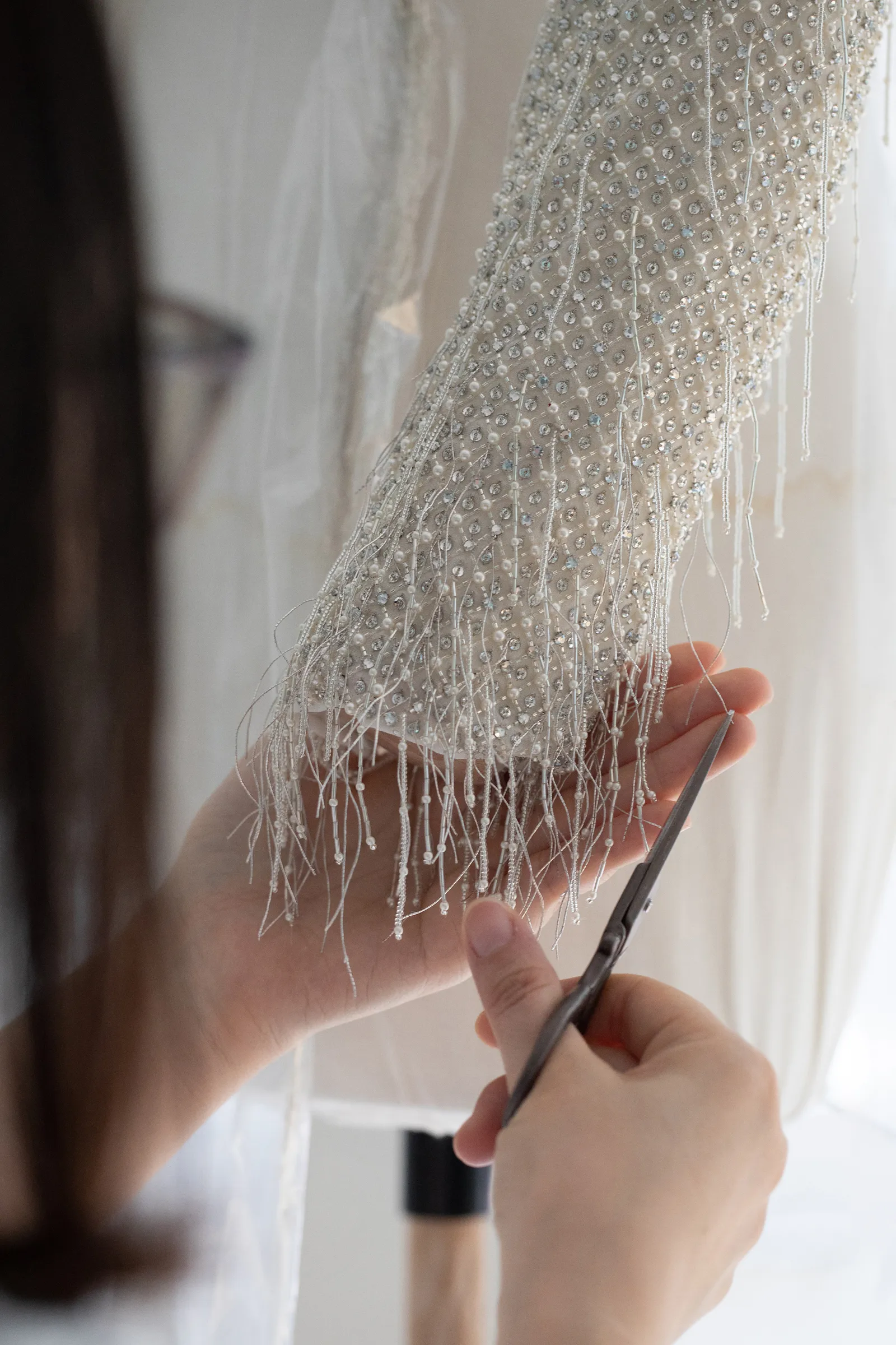 De Dior-couturelook van Céline Dion