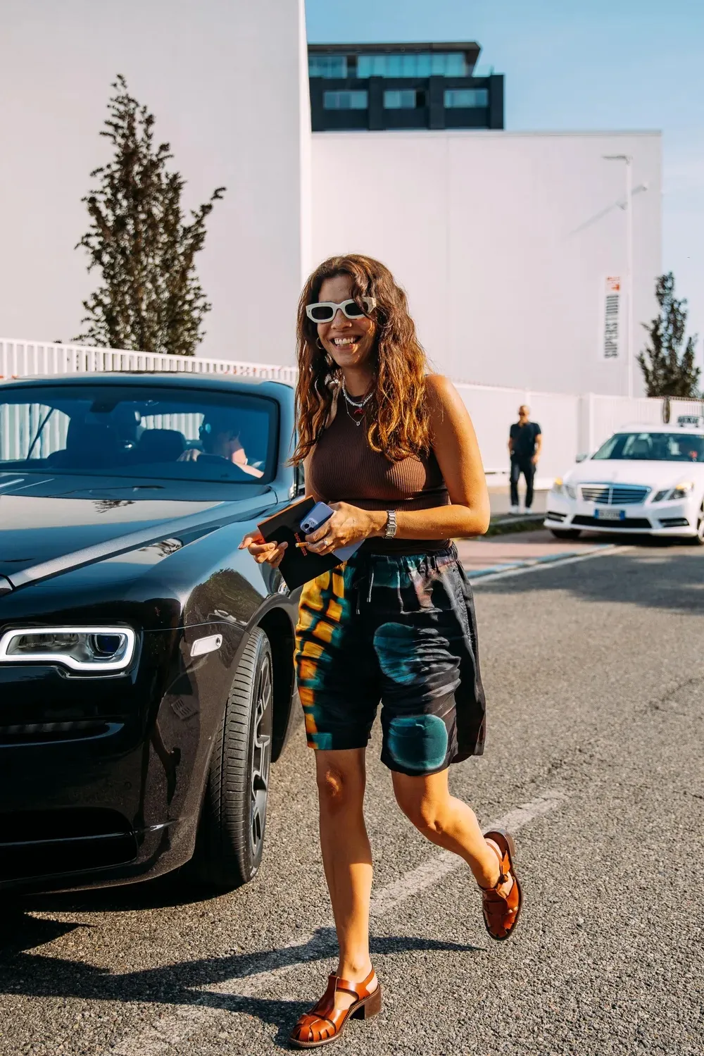 Shorts met vrolijke dessins
