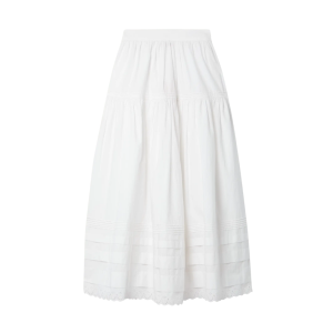 doen katoenen poplin skirt broderie anglaise