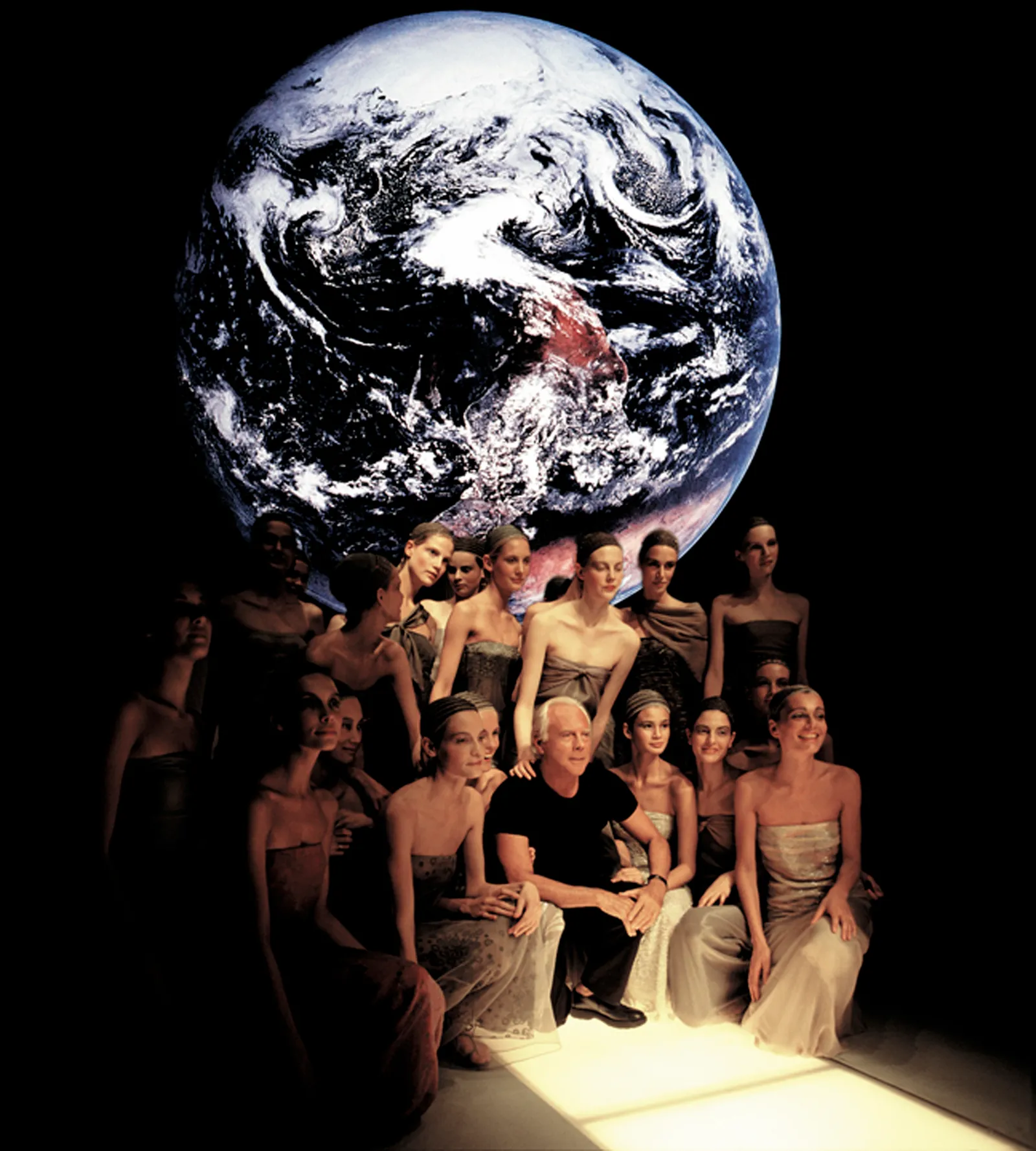 De ontwerper met modellen, 1990 