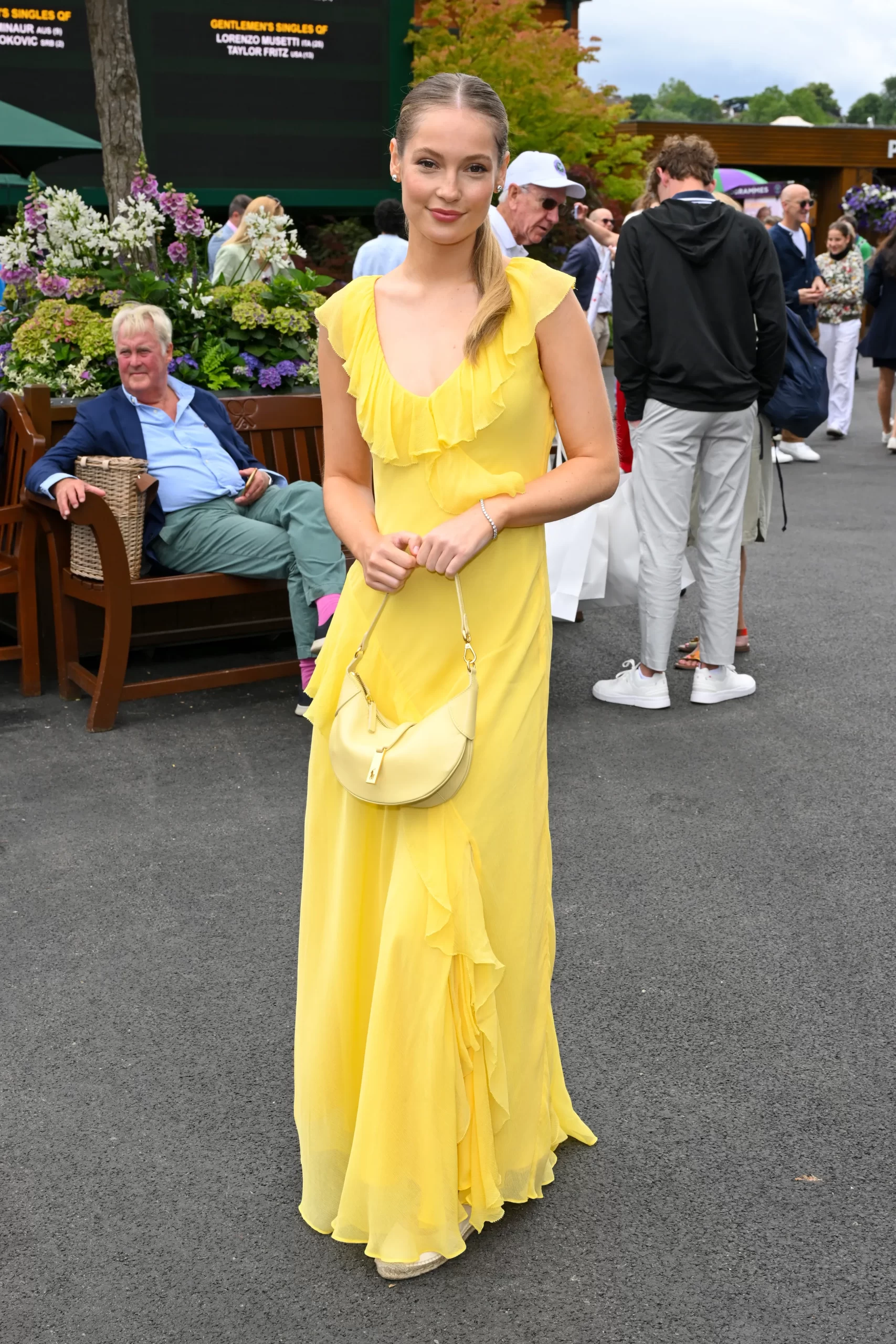 Hannah Dodd bij Wimbledon 2024