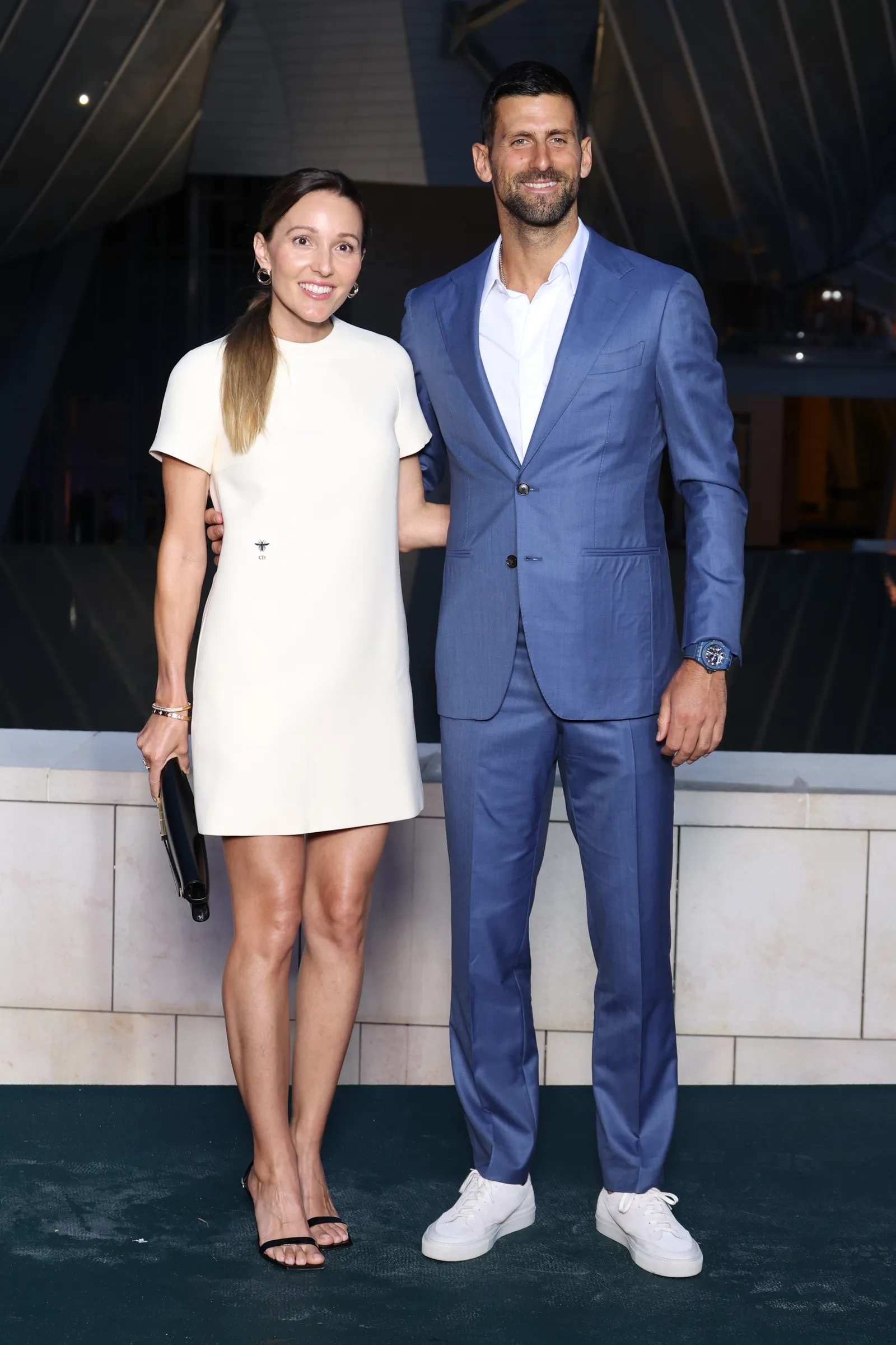 Jelena Djokovic en Novak Djokovic