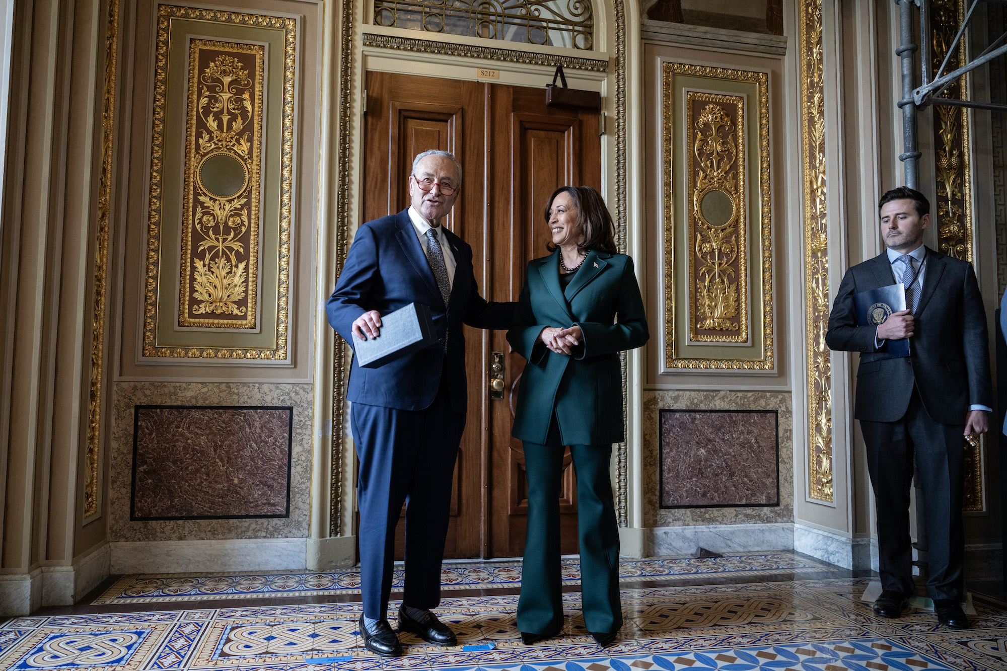 Kamala Harris in december 2023