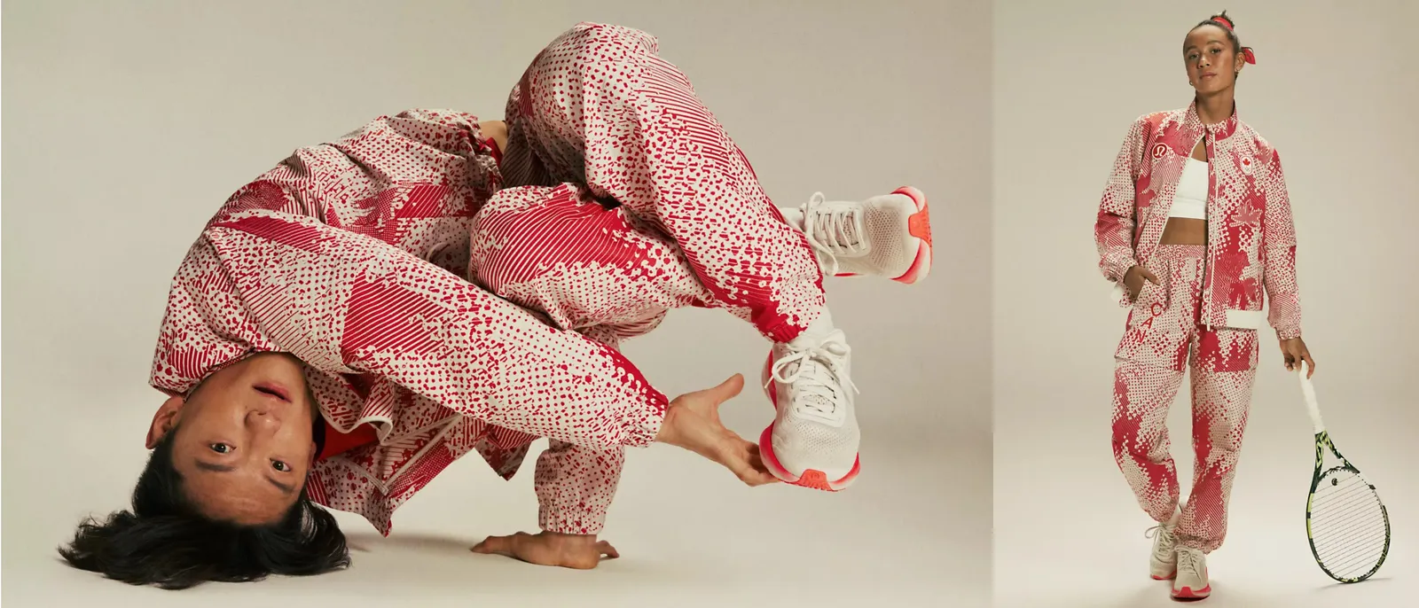 Het tenue van Lululemon voor Team Canada.