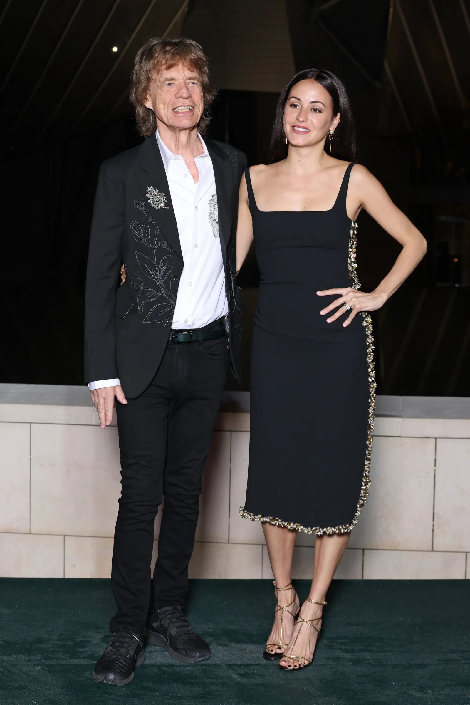 Mick Jagger en Melanie Hamrick