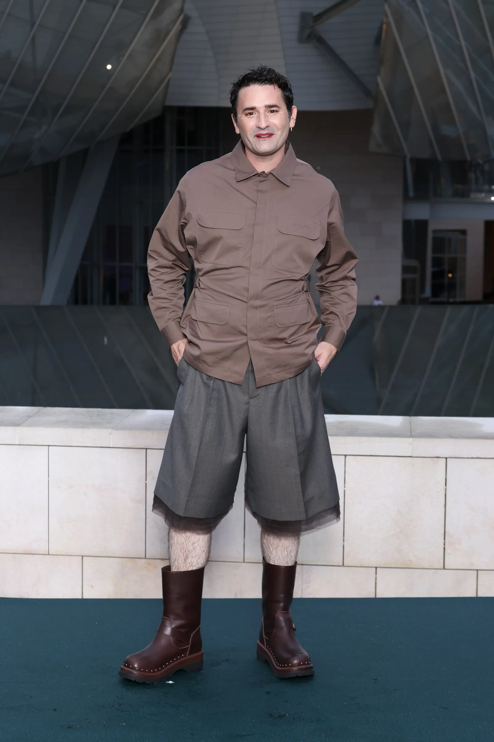 Nicolas Maury bij de Prelude van de Olympische Spelen