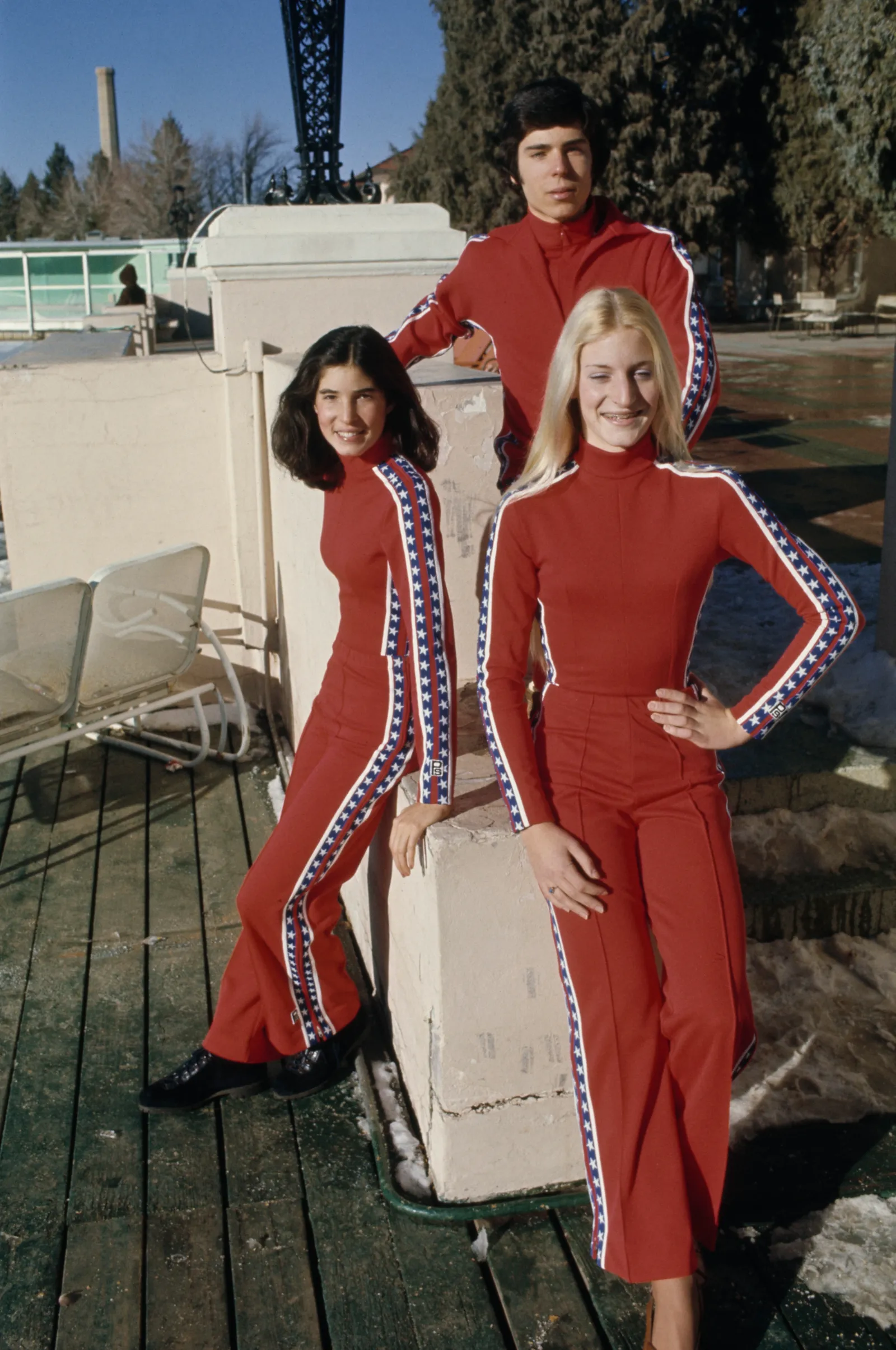 De olympische outfits van Team USA in 1976