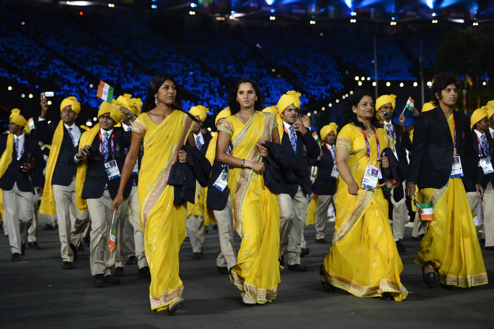 De olympische outfits van Team India in 2012