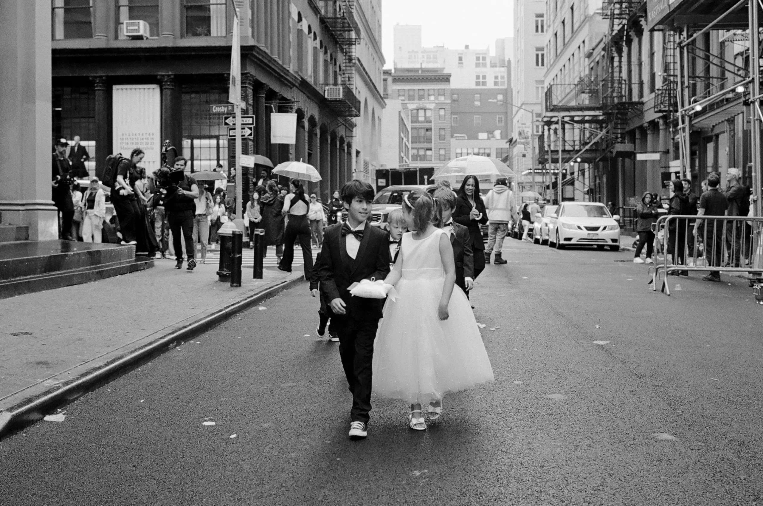 Deze bruid en bruidegom hadden een pop-up bruiloft in New York