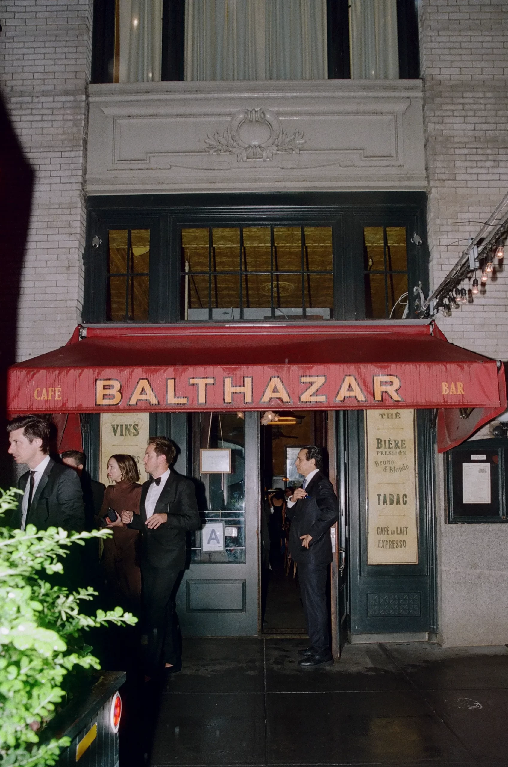 Restaurant Balthazar was de locatie voor het feest