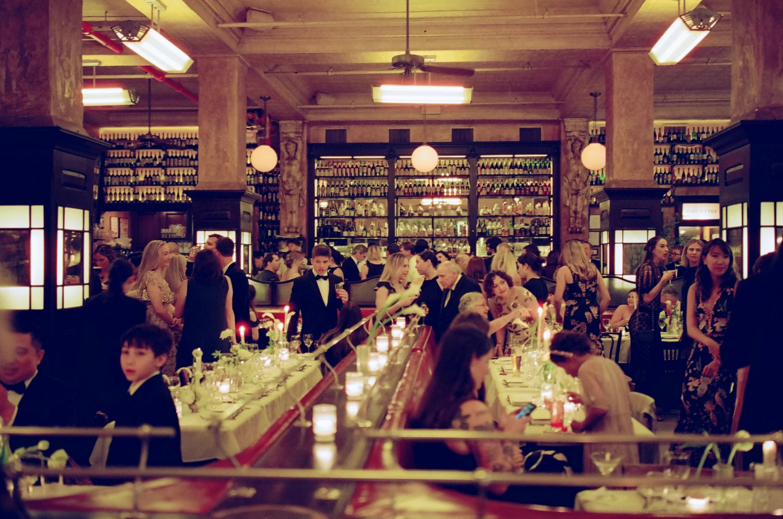 Restaurant Balthazar was de locatie voor het feest