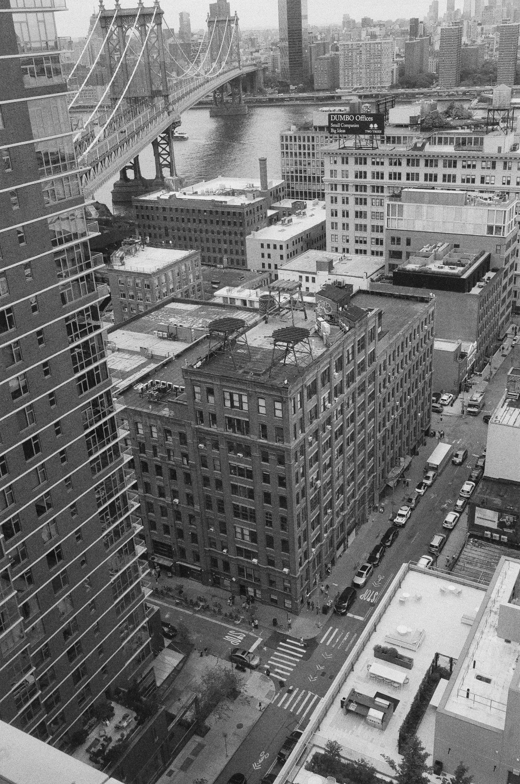 Uitzicht over de stad New York