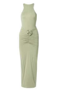 Jurk in pistache van Maygel Coronel