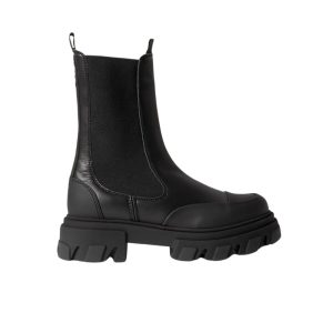 ganni chelsea boots zwart